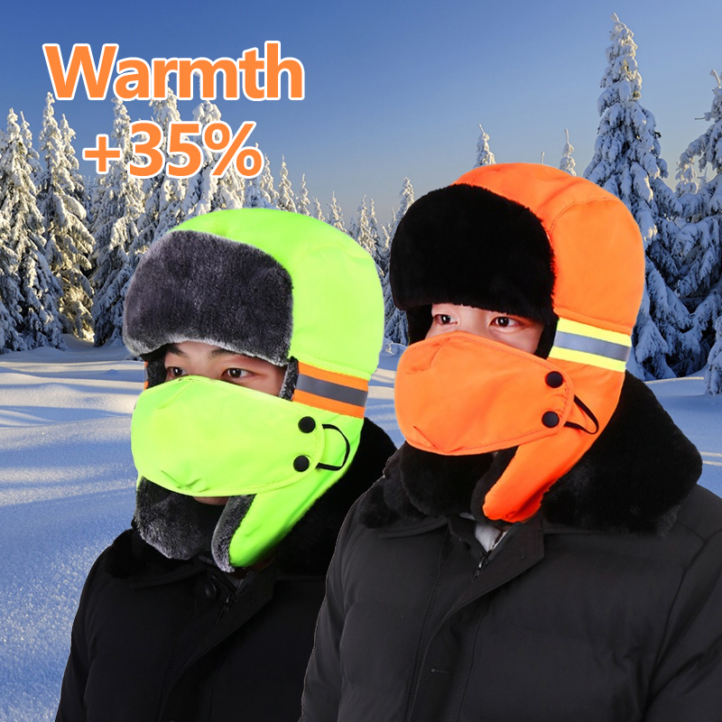 Trapper Hat Ear Flap - Winter Trapper Hat with Ear Flaps