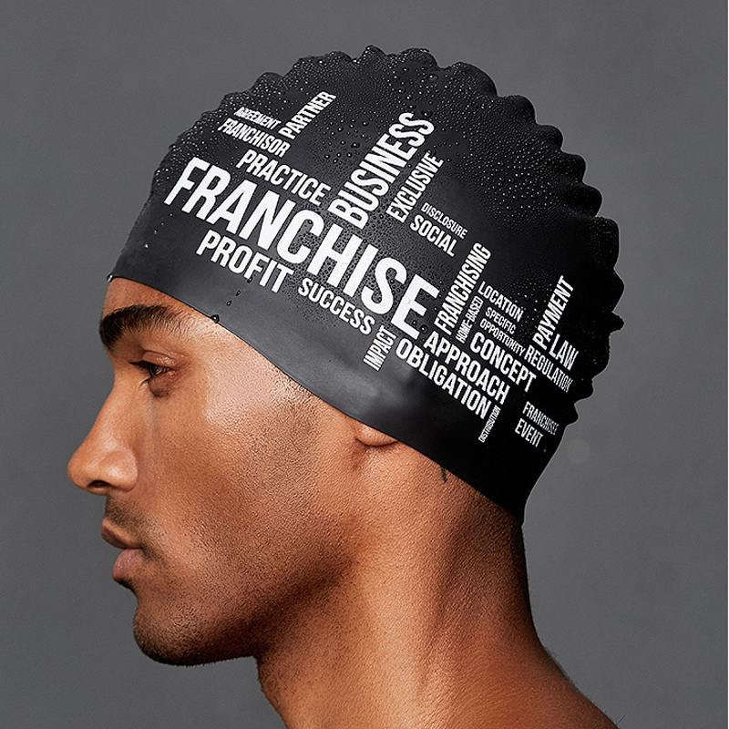Swim Hat Silicone - Unisex Big Size Silica Gel Comfortable