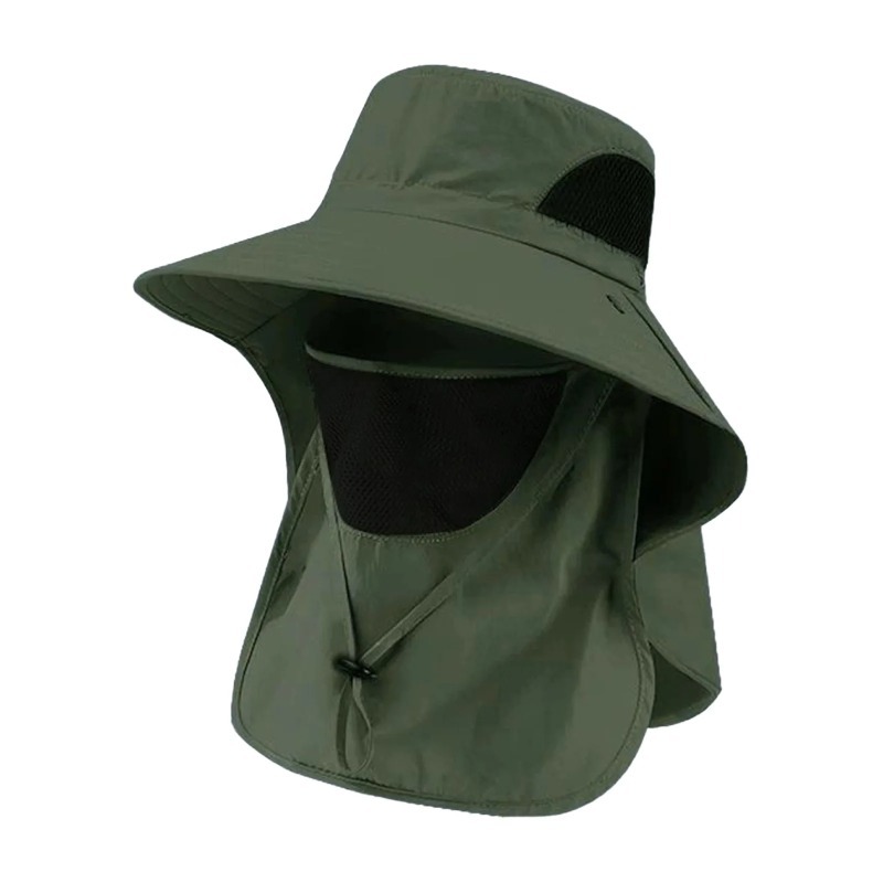 Sun Hat Wide Brim - Polyester Sun Fishing Hat With Neck