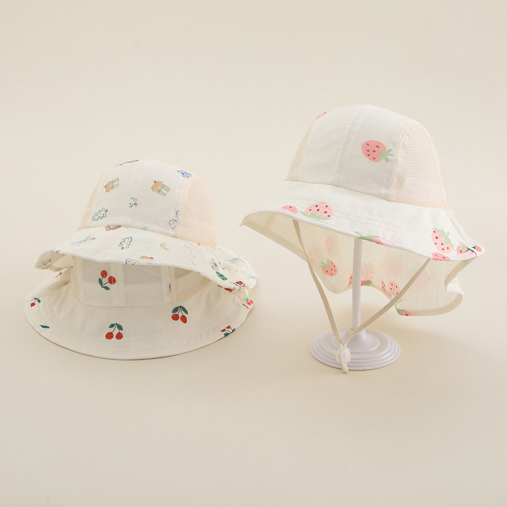 Visor Sun Hat - Summer Baby Beach Hat Outdoor Breathable
