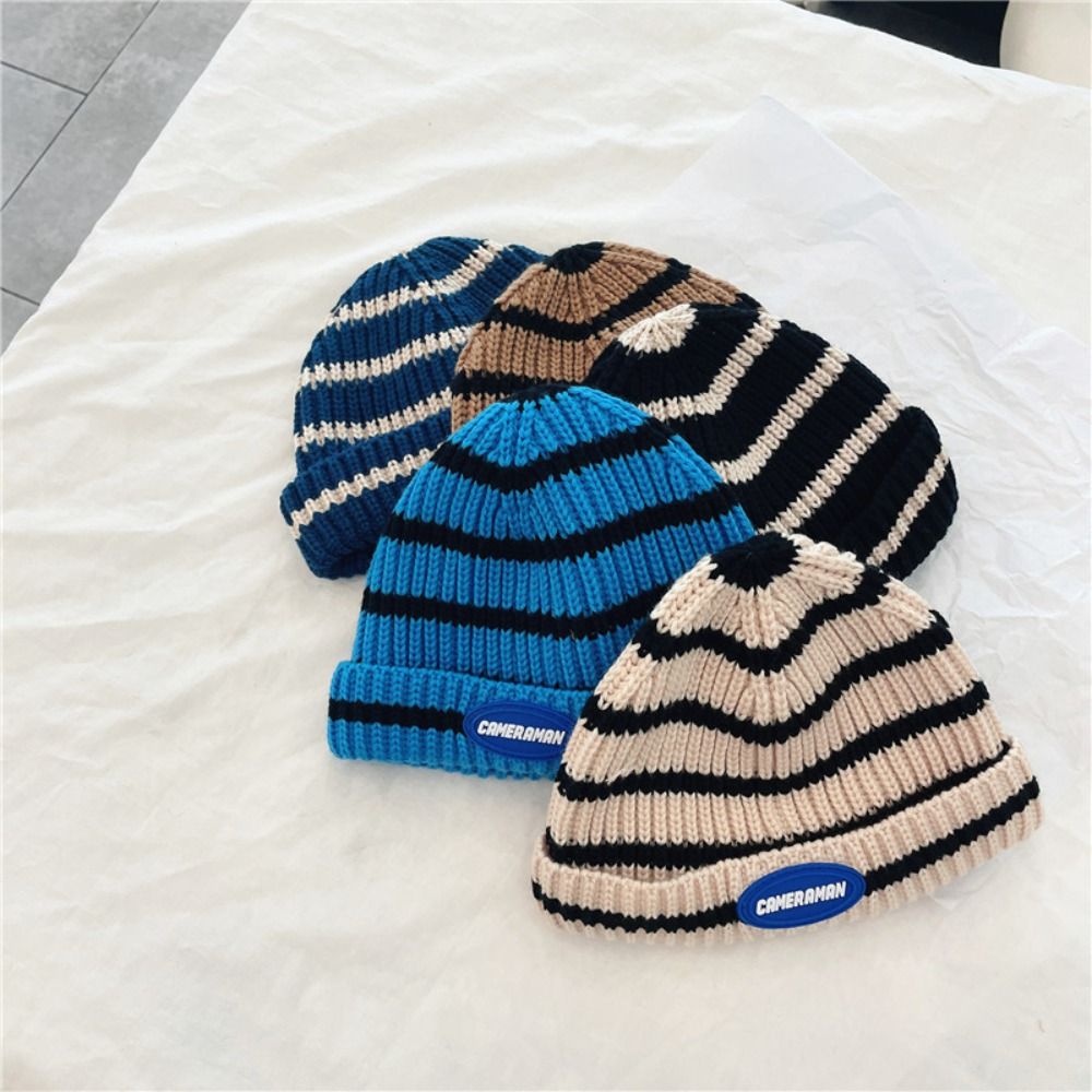 Fashion Warm Children's Hats B - Beanie Cuffed Knit recension och pris