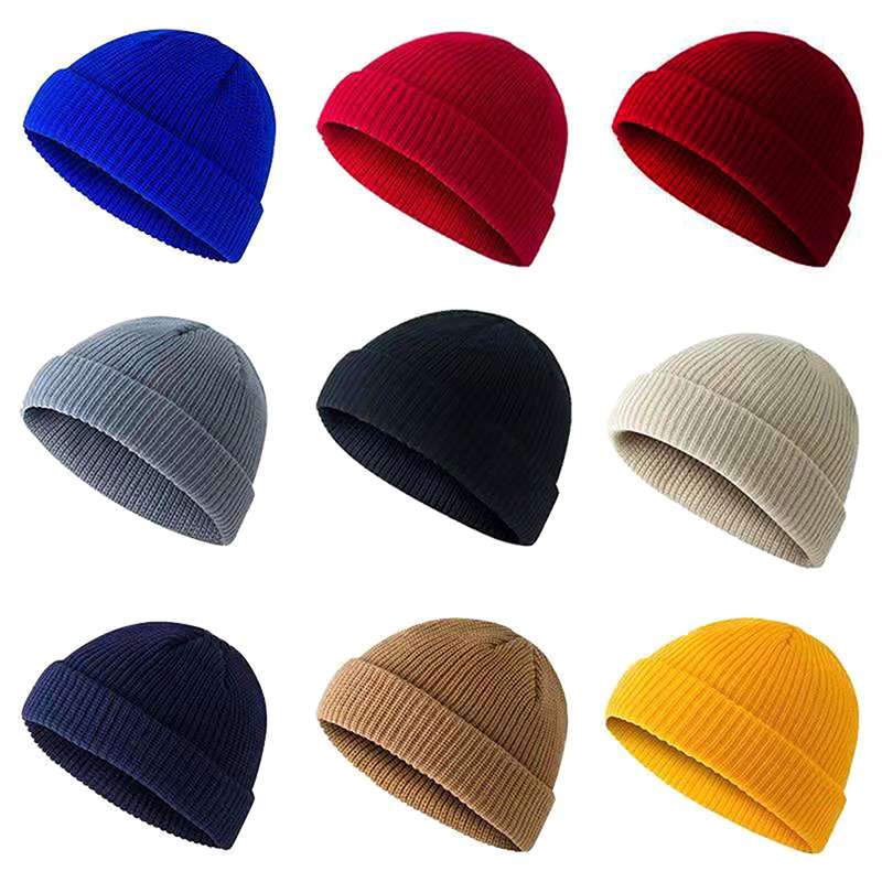 Winter Warm Unisex Wool Beanie - Beanie Cuffed Knit recension och pris