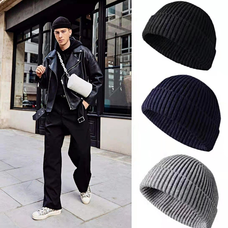 Winter Warm Unisex Wool Beanie - Beanie Cuffed Knit recension och pris