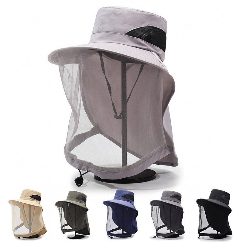 Mesh Sun Hat with Neckband and - Sun Hat Wide Brim recension och pris