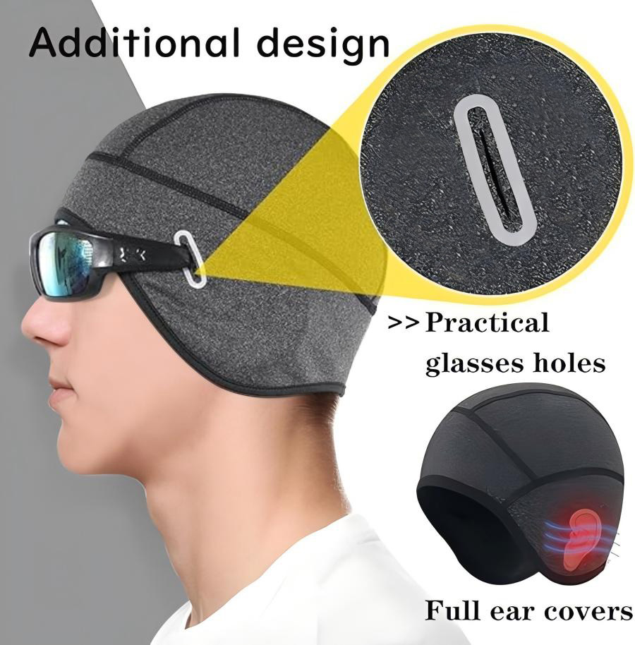 Unisex Windproof Thermal Fleec - Skull Cap Helmet Liner recension och pris