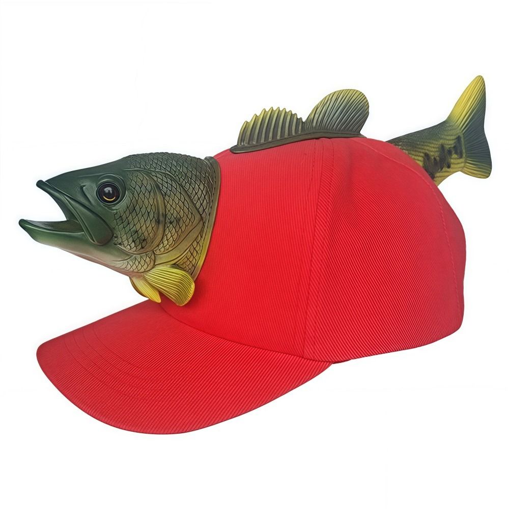 Funny 3D Fish Animal Trucker H - Trucker Cap Mesh recension och pris