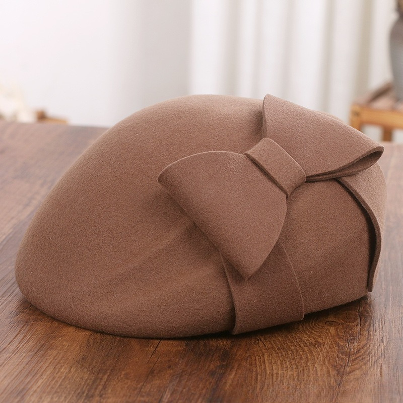French Elegant Mesh-Bow Wool B - Beret French Wool recension och pris