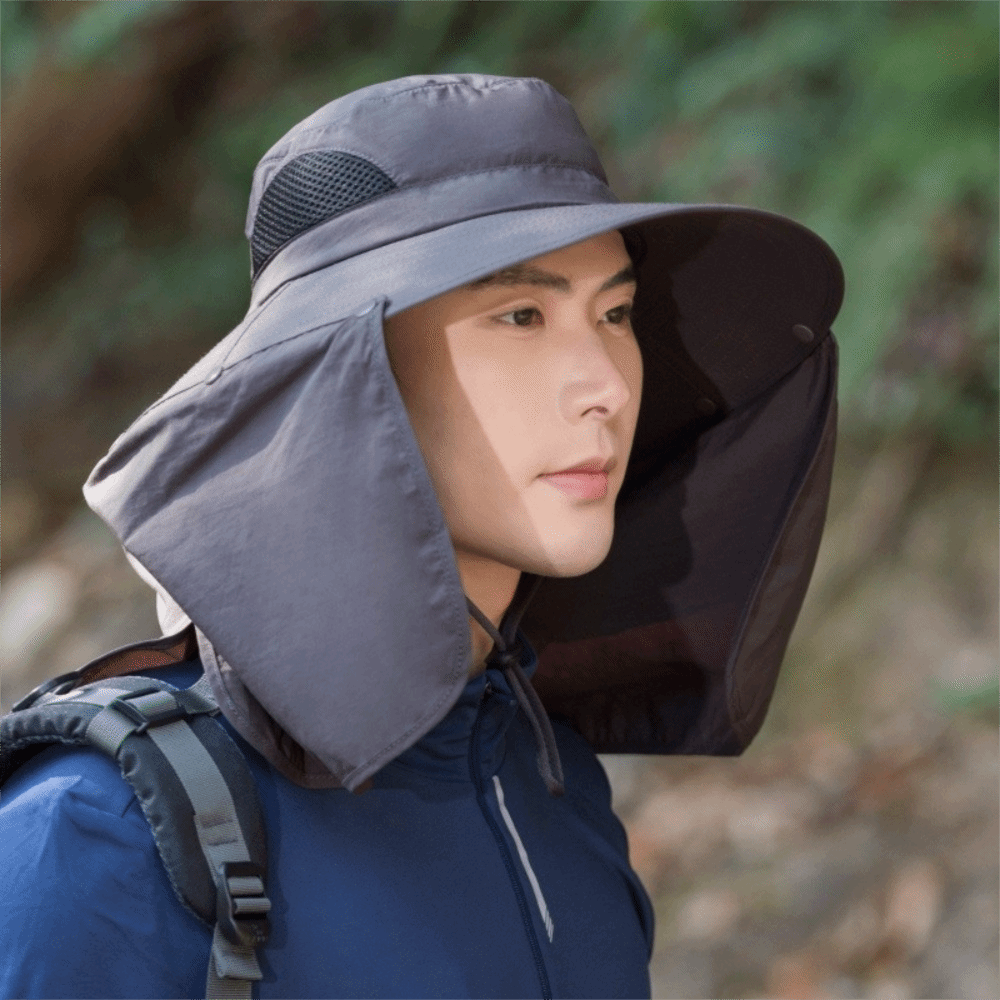 Casual Cloth Men Sun Hat Neck  - Visor Sun Hat recension och pris
