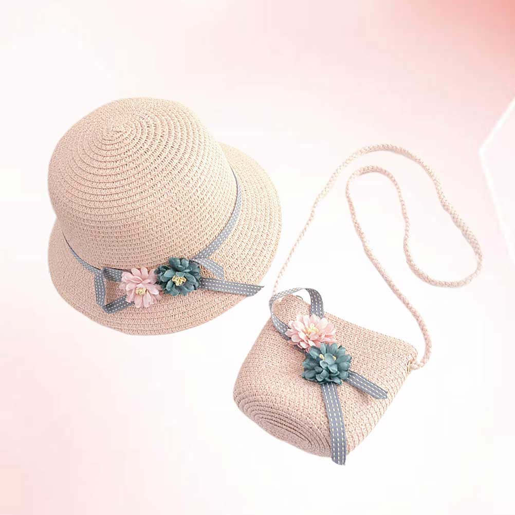 1 set 1 Wide Brim Sun Hat With - Sun Hat Wide Brim recension och pris