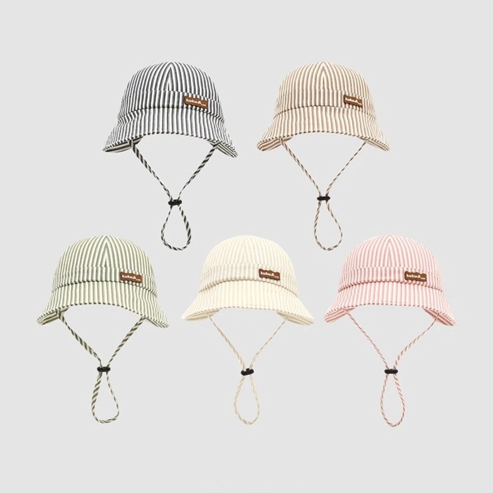 New Striped Baby Bucket Hat Ad - Sun Hat Wide Brim recension och pris