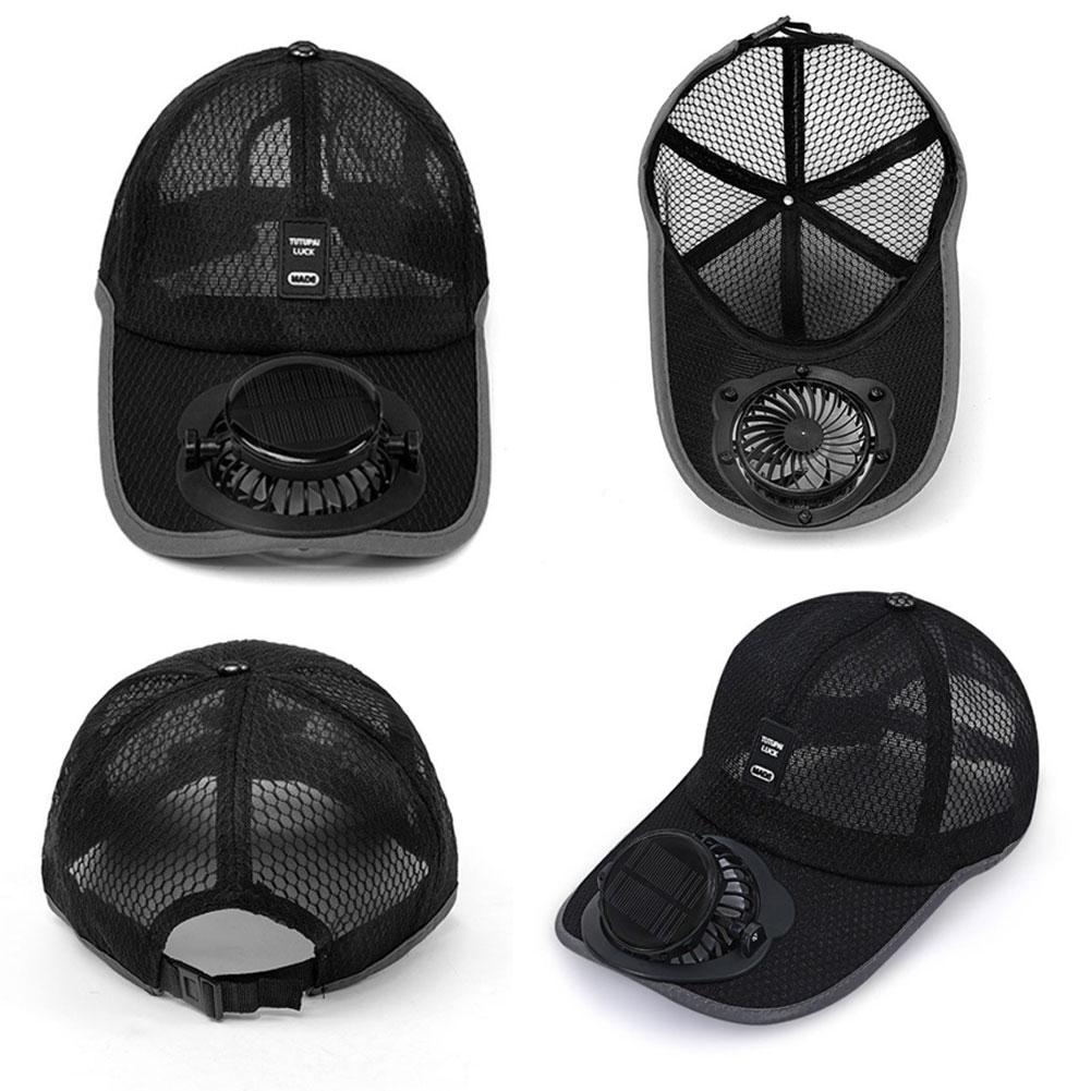 Mesh Baseball Hat With Solar P - Golf Cap Dad recension och pris