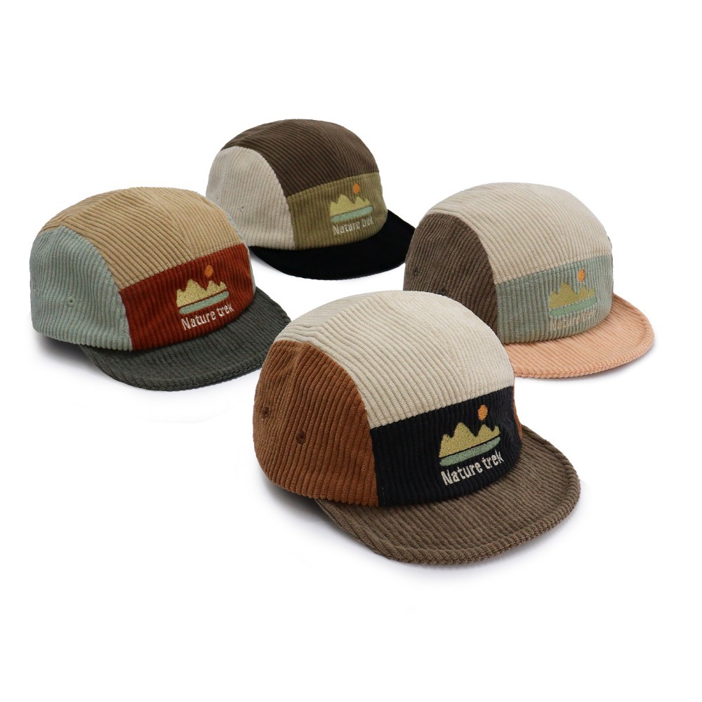5 Panel Short Brim Cap for Men - Corduroy Cap 5 Panel recension och pris