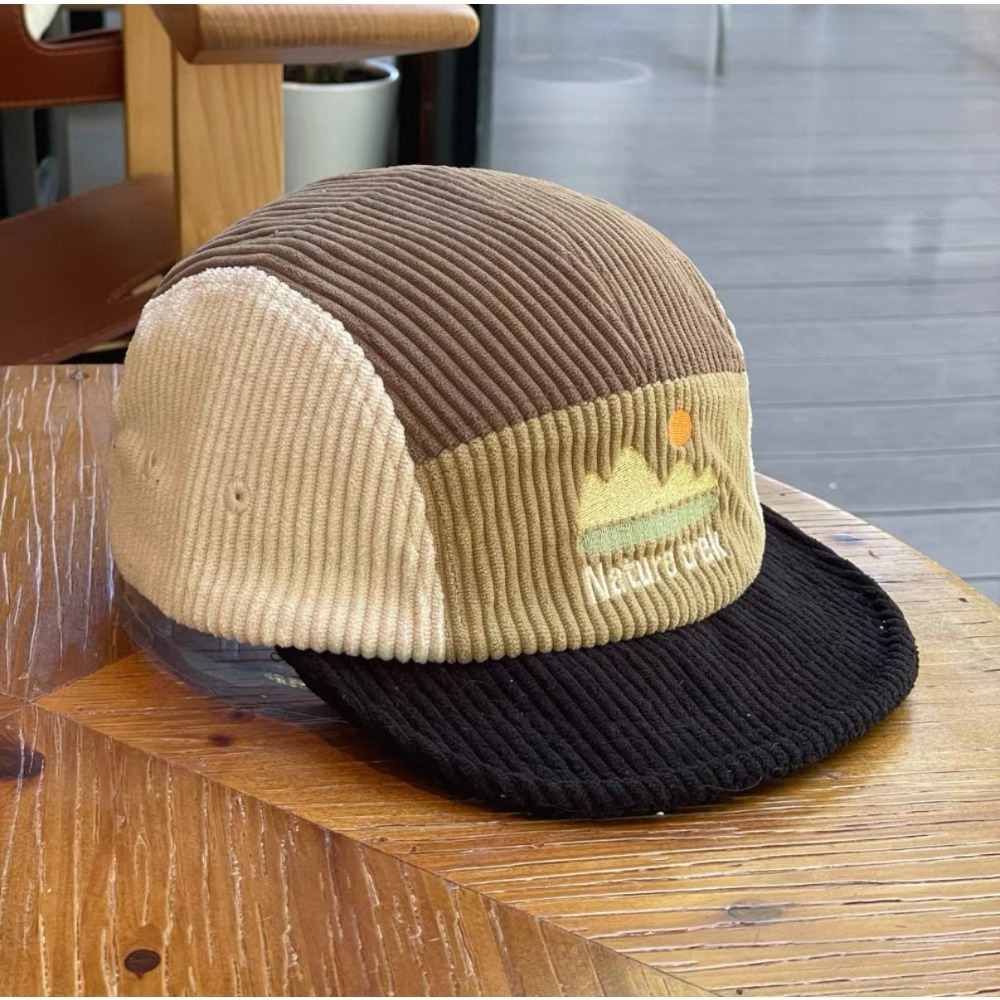 5 Panel Short Brim Cap for Men - Corduroy Cap 5 Panel recension och pris