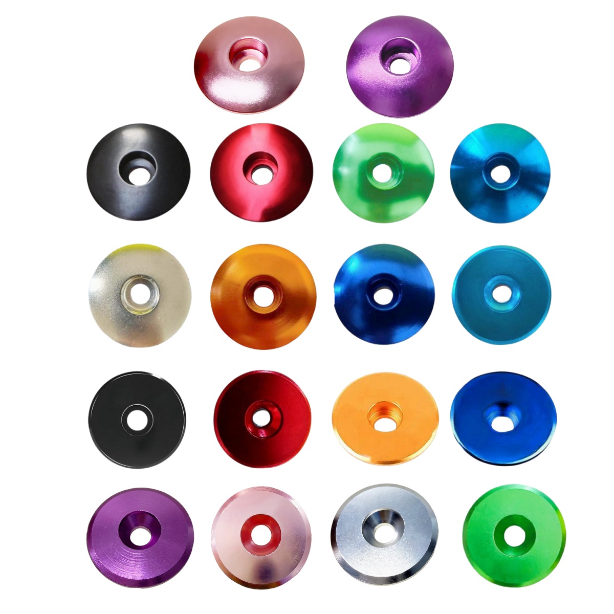1-1/8 Inch Aluminum Bike Heads - Snapback Hat Flat recension och pris