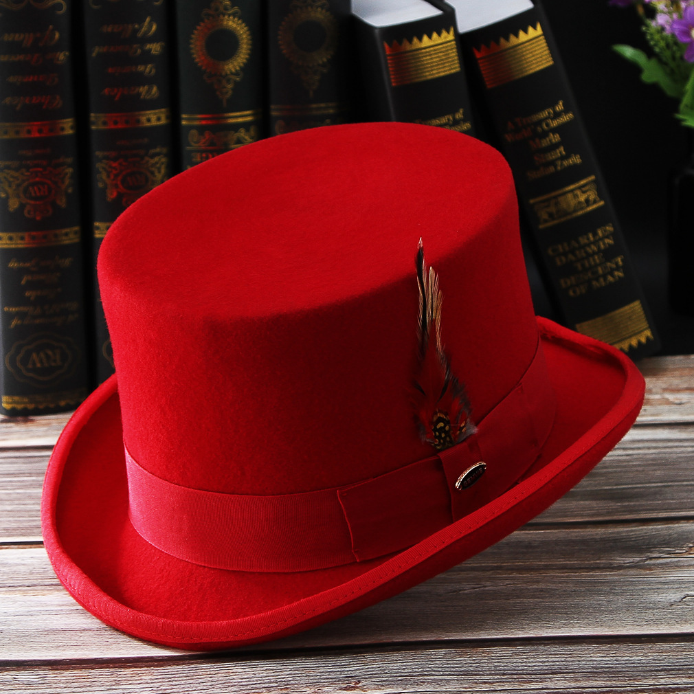 New Men Hat 100% Wool Fedora H - Fedora Hat Wool recension och pris