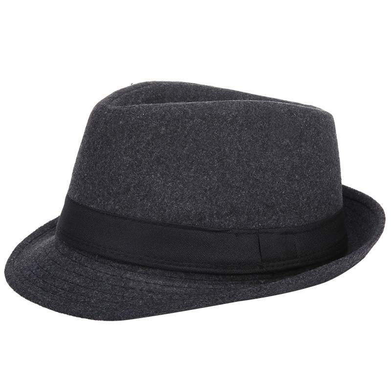 Autumn Winter Warm Wool Small  - Fedora Hat Wool recension och pris