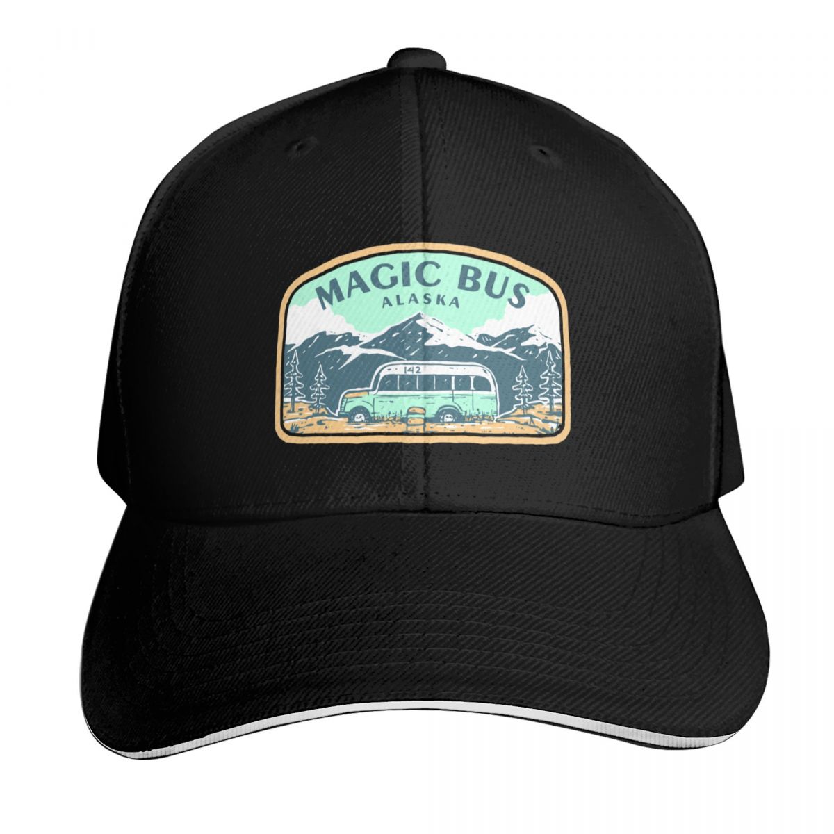 Magic bus alaska Baseball Cap  - Golf Cap Dad recension och pris