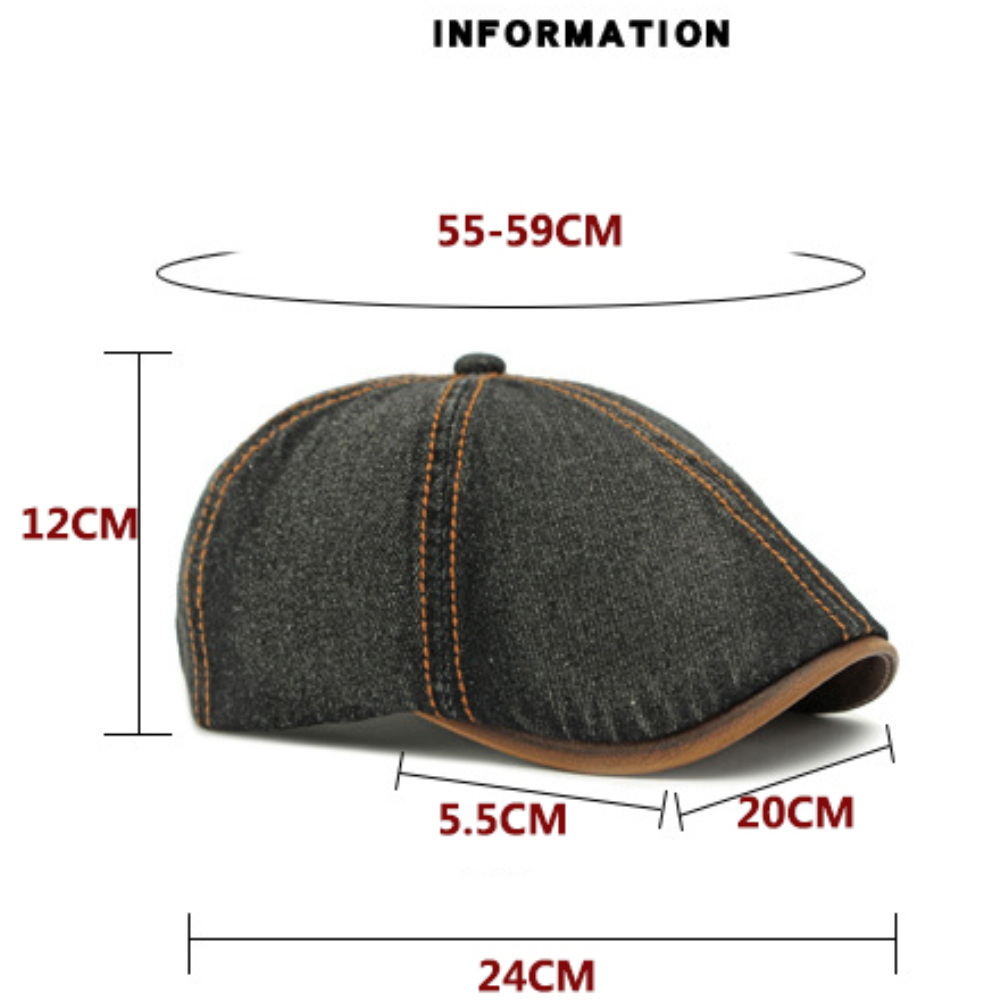 HT4735 Berets for Men Women Vi - Newsboy Cap Ivy recension och pris