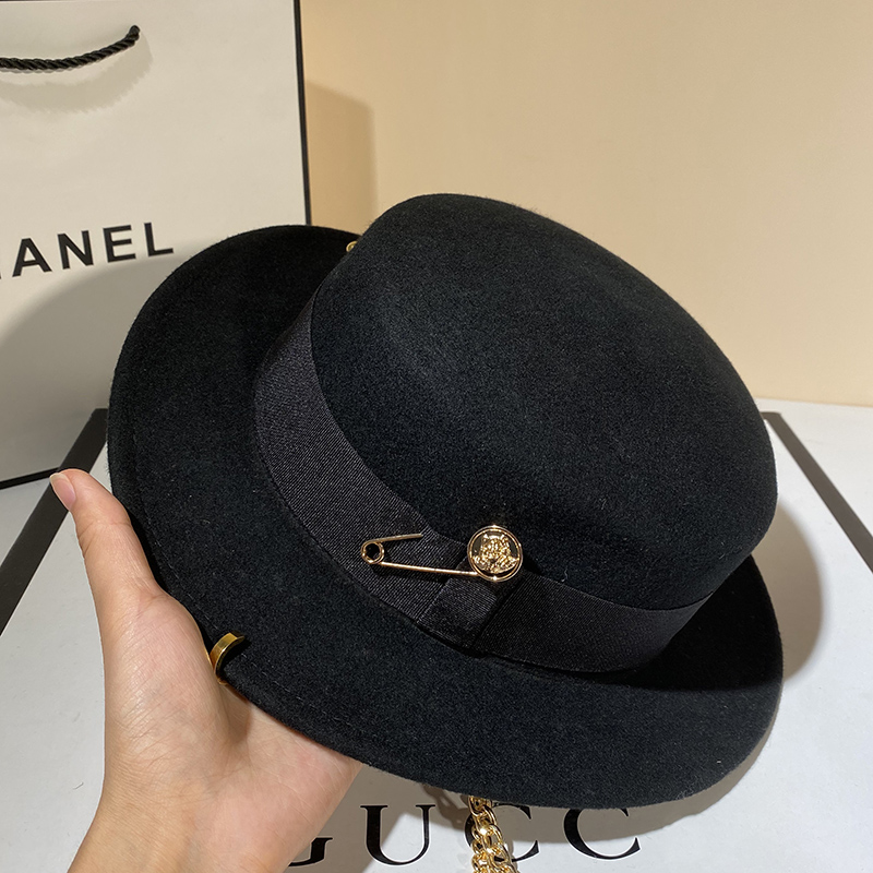 USPOP New Winter Hats Women Bl - Fedora Hat Wool recension och pris