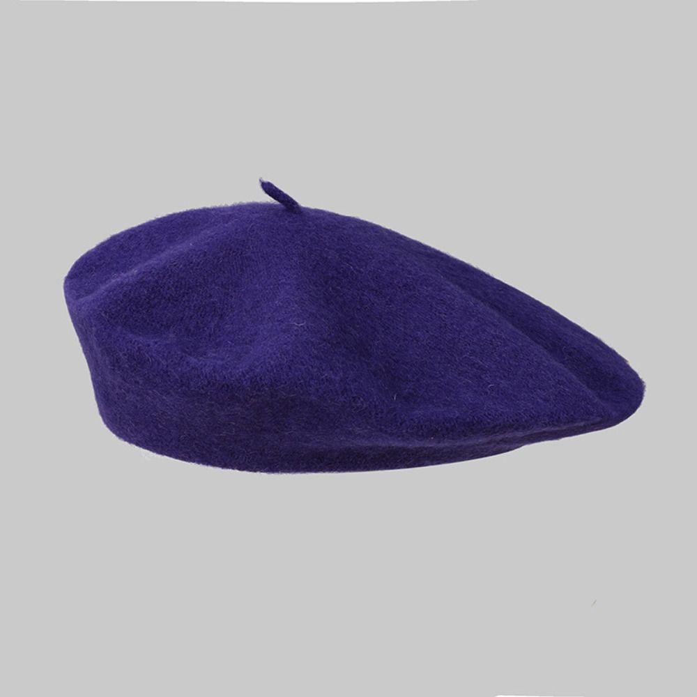 Solid Color Elegant Lady All M - Beret French Wool recension och pris