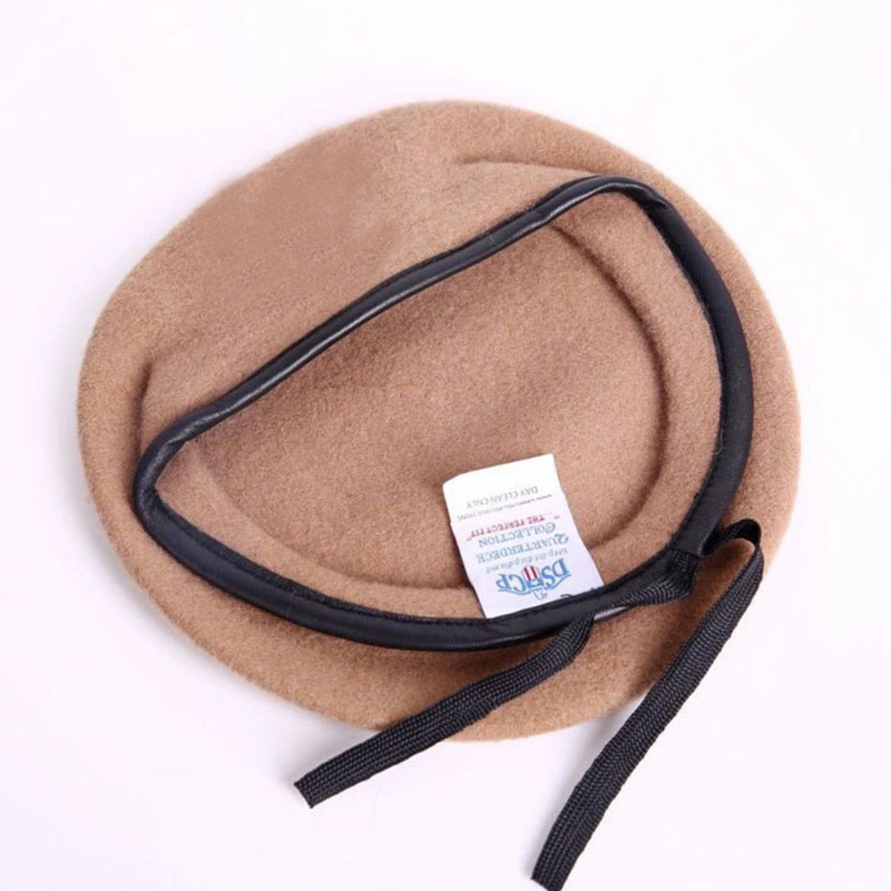 New Unisex Uniform Cap Women M - Beret French Wool recension och pris