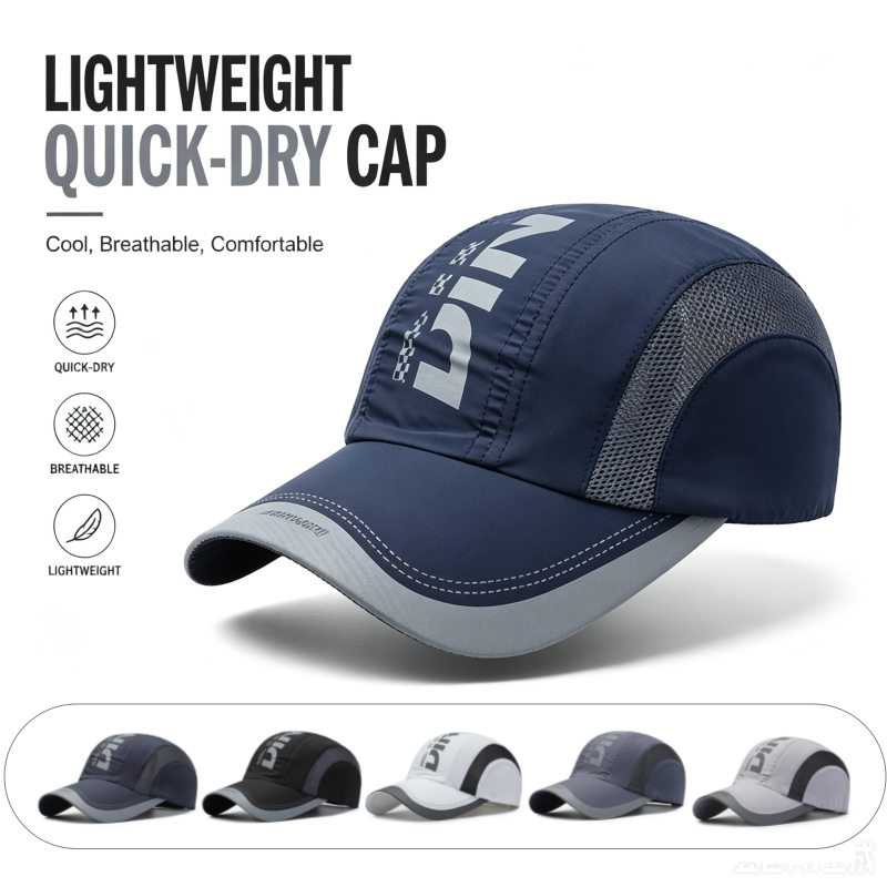 Quick Dry Sport Cap Men Lightw - Running Cap Lightweight recension och pris