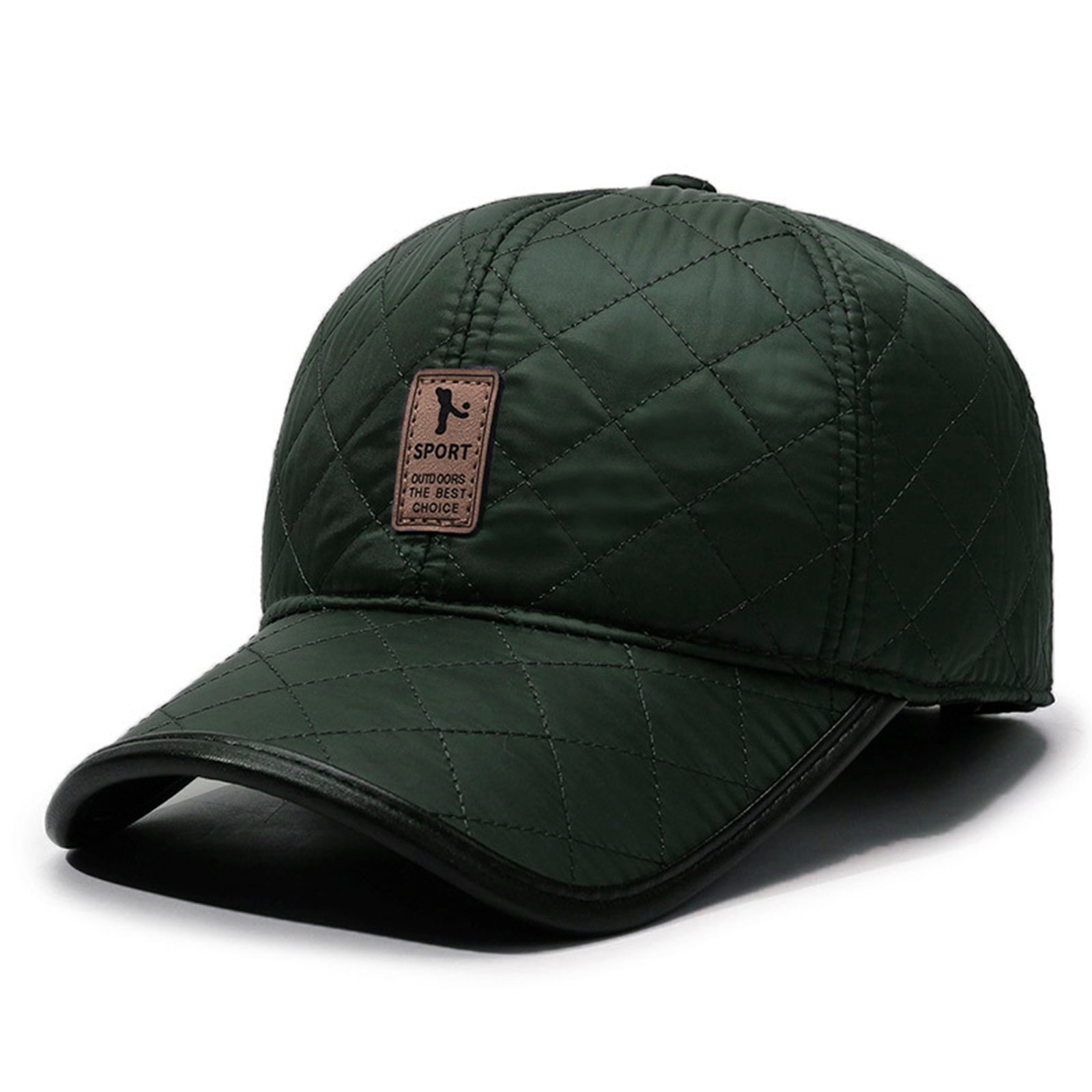 Winter Men PU Baseball Cap War - Winter Trapper Hat recension och pris