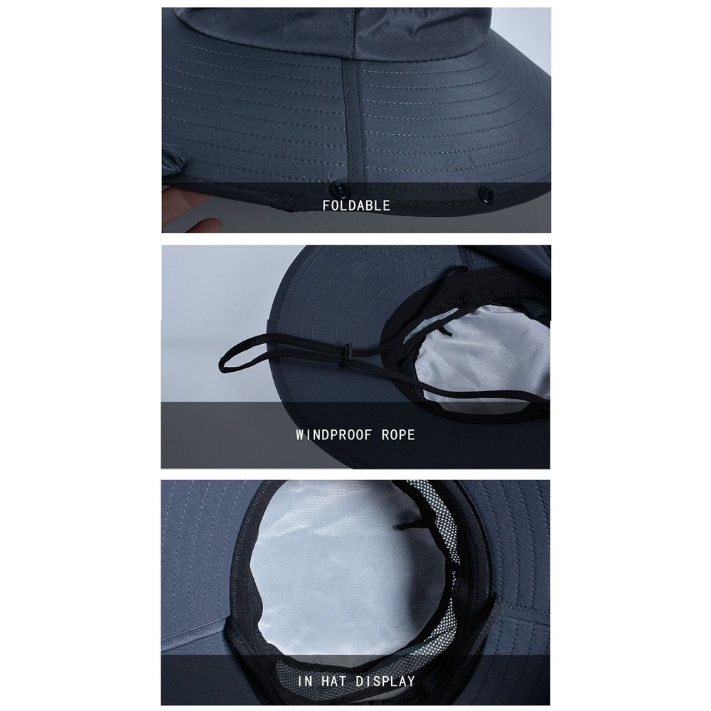 Fashion Cloth Men Sun Hat Big  - Visor Sun Hat recension och pris