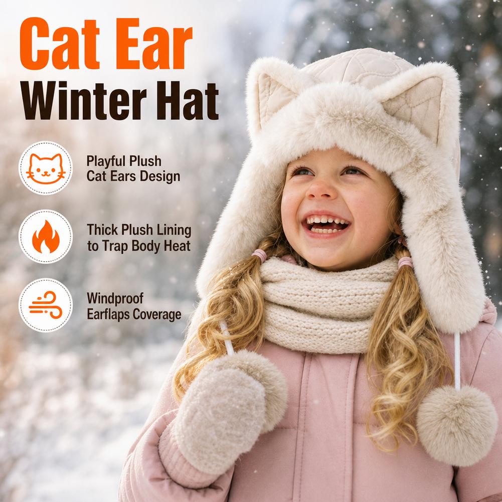 Plush Fox Ear Winter Trapper H - Winter Trapper Hat recension och pris