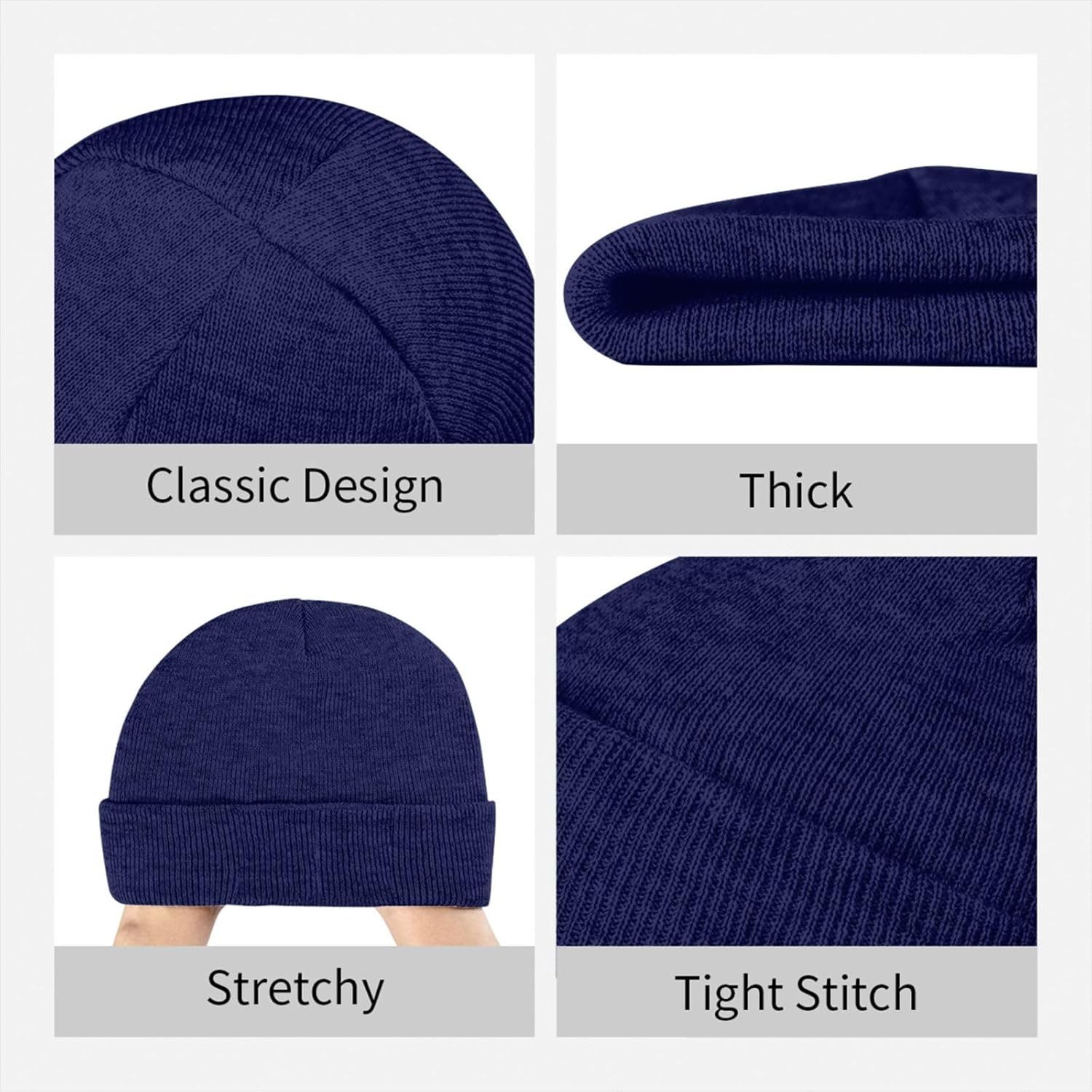 There is Always Something to B - Beanie Cuffed Knit recension och pris