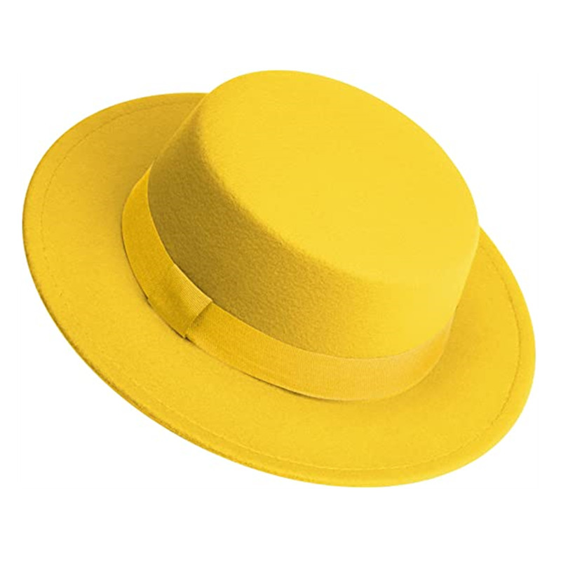 Men Women White Fedora Hat Fla - Fedora Hat Wool recension och pris