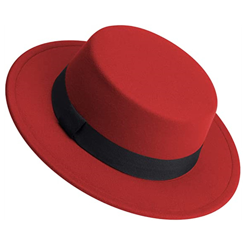 Men Women White Fedora Hat Fla - Fedora Hat Wool recension och pris