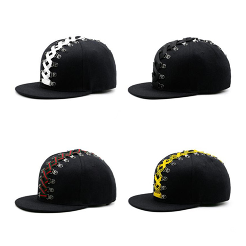 Novelty Punk Style Hip Hop Cap - Snapback Hat Flat recension och pris