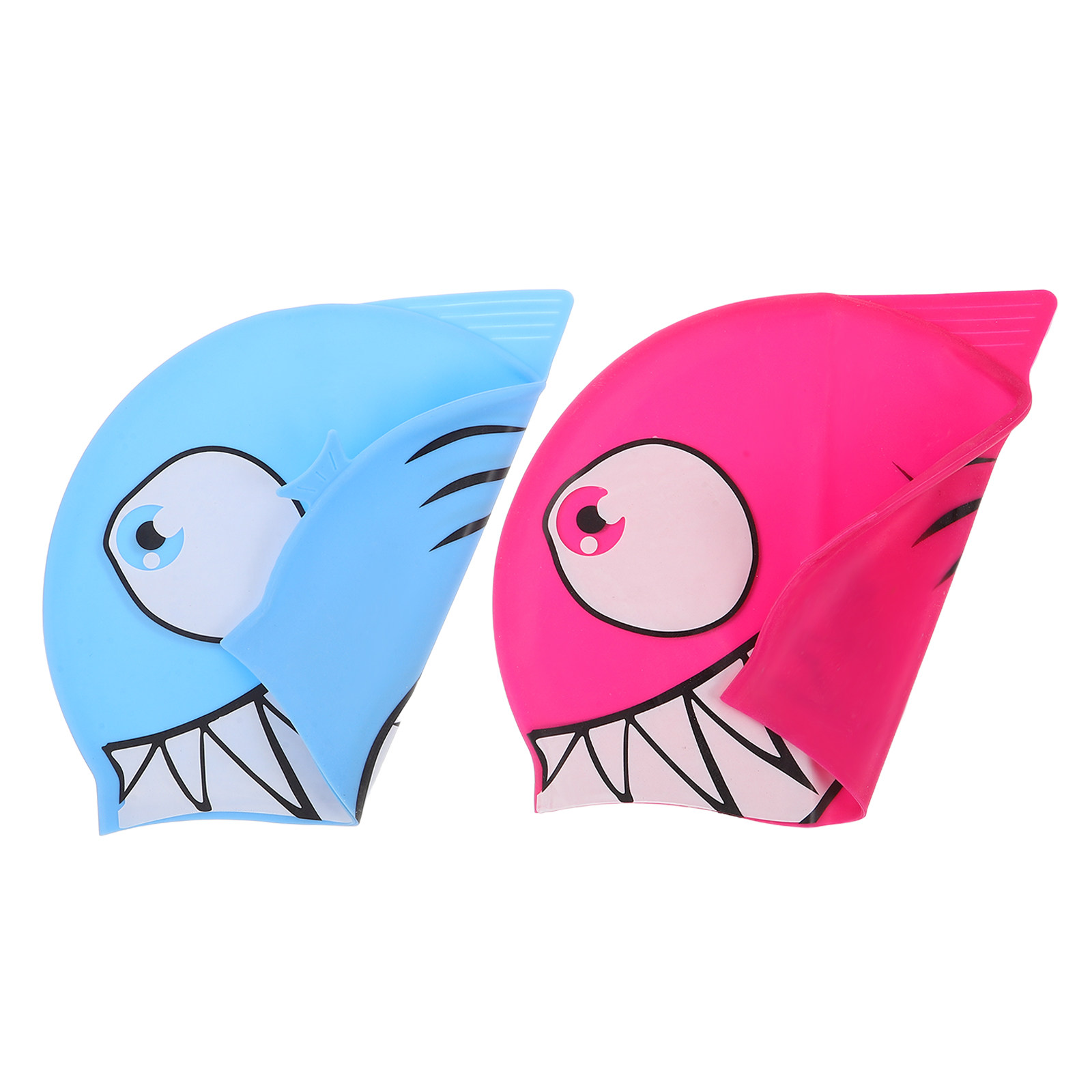 2Pcs Silicone Swim Cap Cartoon - Swim Hat Silicone recension och pris