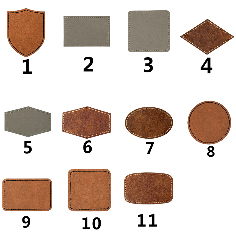 Custom Print PU Leather Label  - Baseball Cap Structured recension och pris