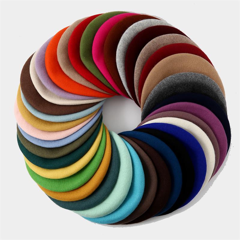 Big Size Beret Women  Large Be - Beret French Wool recension och pris