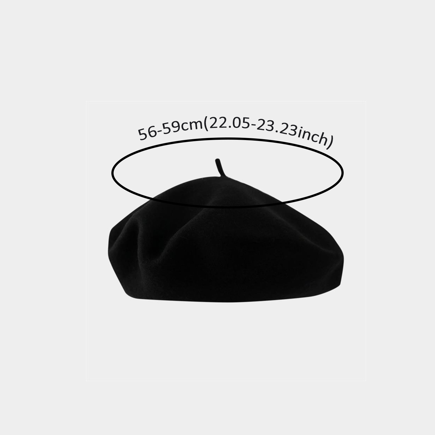 Big Size Beret Women  Large Be - Beret French Wool recension och pris