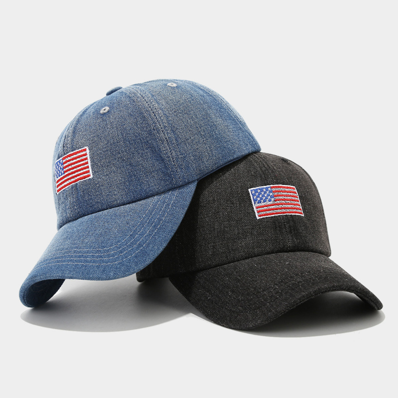 Vintage Washed Denim Baseball  - Dad Hat Cotton recension och pris