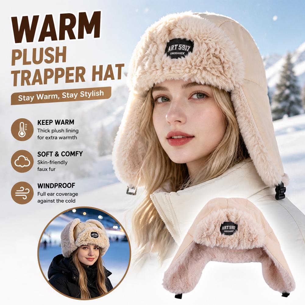 Winter Trapper Hat Thick Plush - Winter Trapper Hat recension och pris