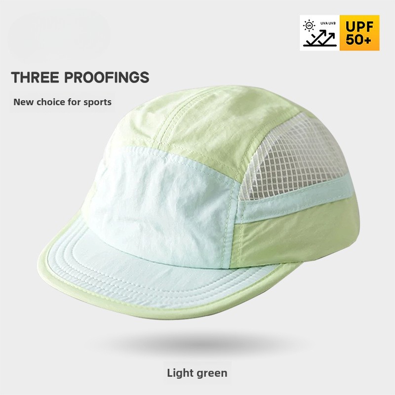 Color-Blocked Quick-drying Bas - Running Cap Lightweight recension och pris