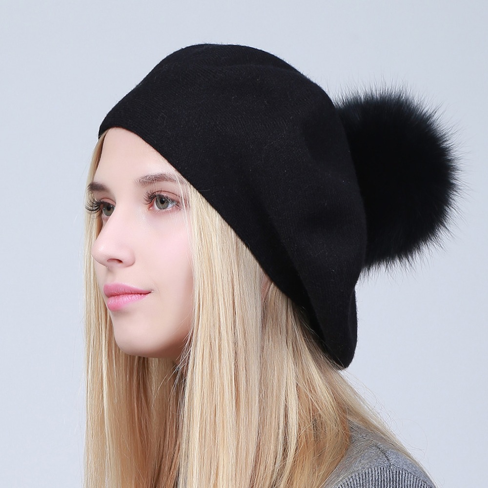 Geebro Women's Beret Hat Winte - Beret French Wool recension och pris
