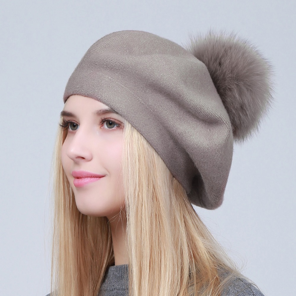 Geebro Women's Beret Hat Winte - Beret French Wool recension och pris