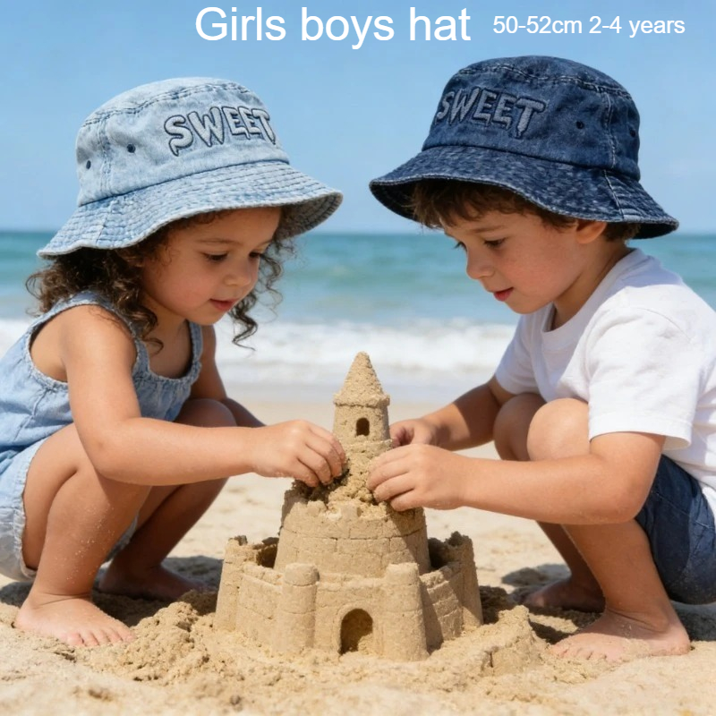 Japanese Retro Kids Bucket Hat - Bucket Hat Cotton recension och pris