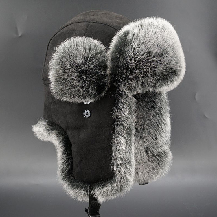 Men's Winter Imitation Fur Tra - Trapper Hat Ear Flap recension och pris