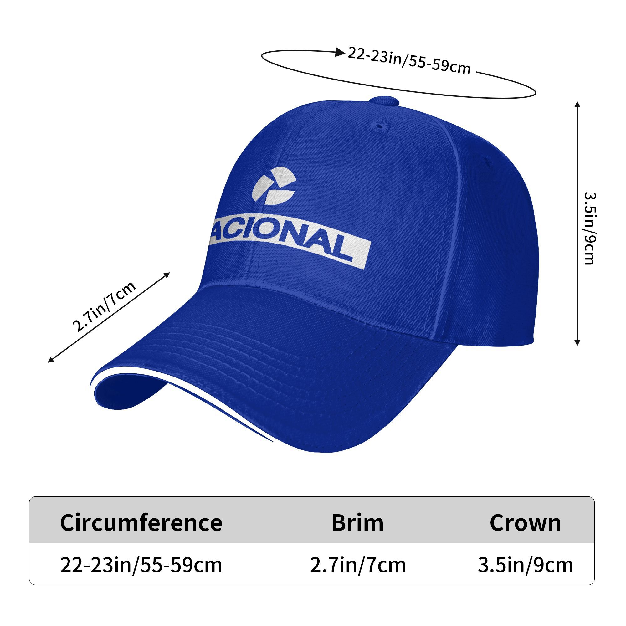 Ayrton Senna Nacional Baseball - Golf Cap Dad recension och pris