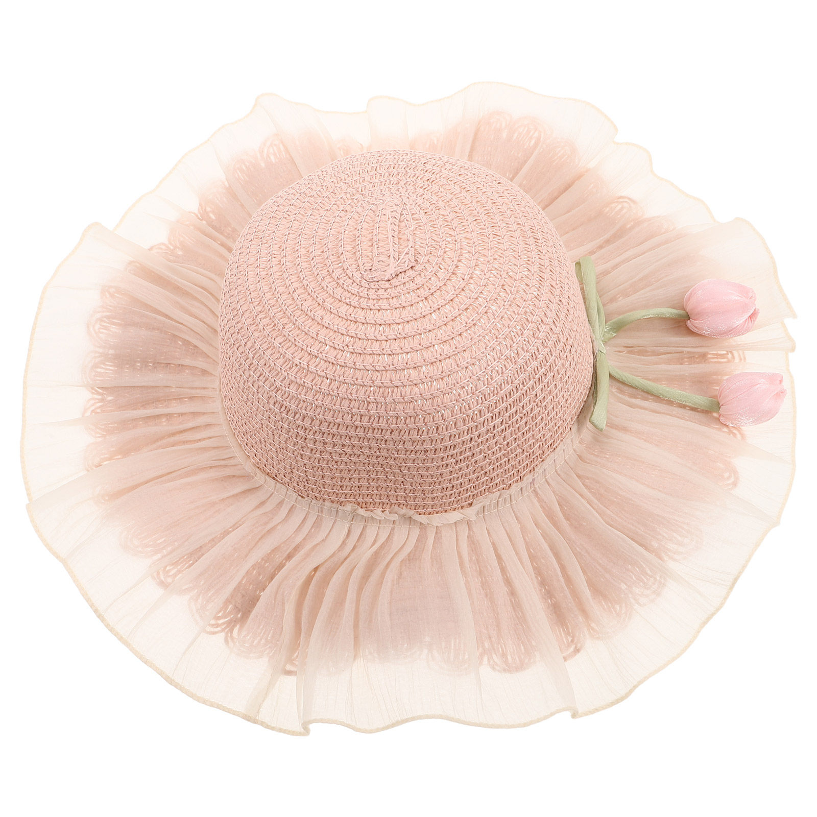 Girl Summer Straw Sun Hat Adju - Sun Hat Wide Brim recension och pris