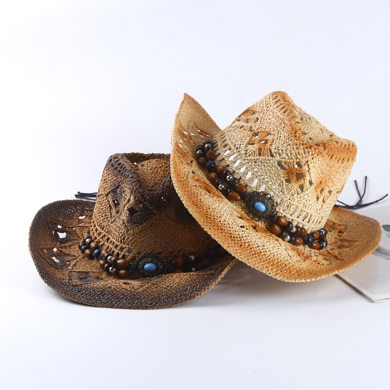 Spanish Retro Cowboy Straw Hat - Cowboy Hat Straw recension och pris