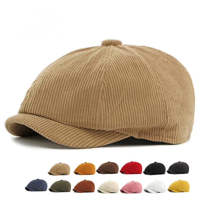 Autumn Winter Corduroy Newsboy - Newsboy Cap Ivy recension och pris
