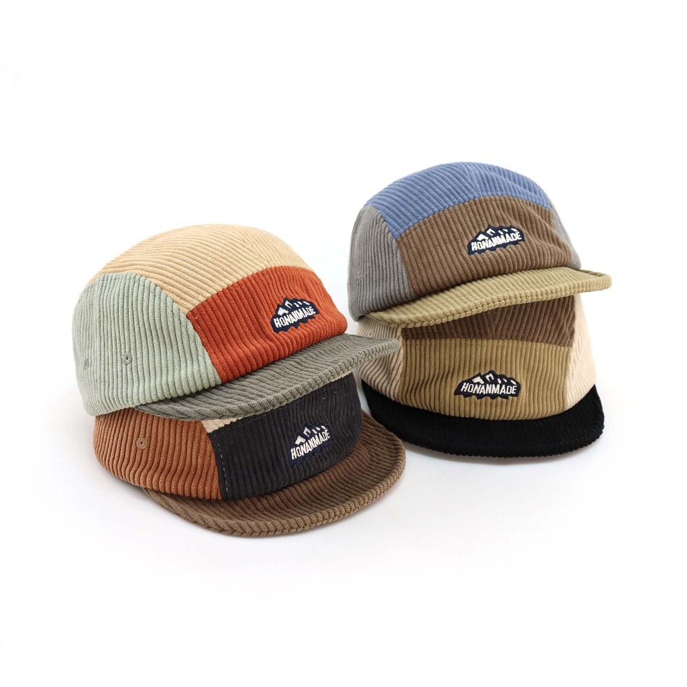 5 Panel Short Brim Cap, Vintag - Corduroy Cap 5 Panel recension och pris