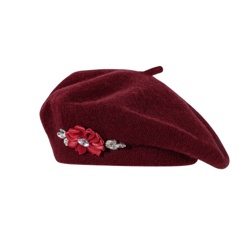 Vintage Solid Color Wool Beret - Beret French Wool recension och pris